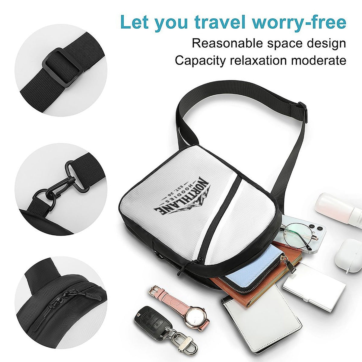 Folding chest bag