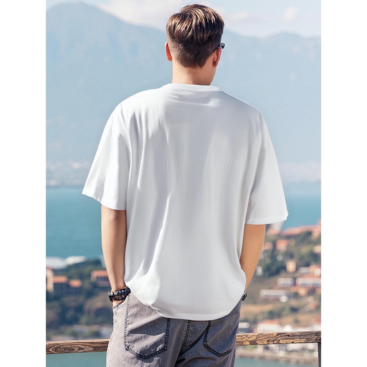 Men's T-Shirt Printed in USA|180GSM Front DTG